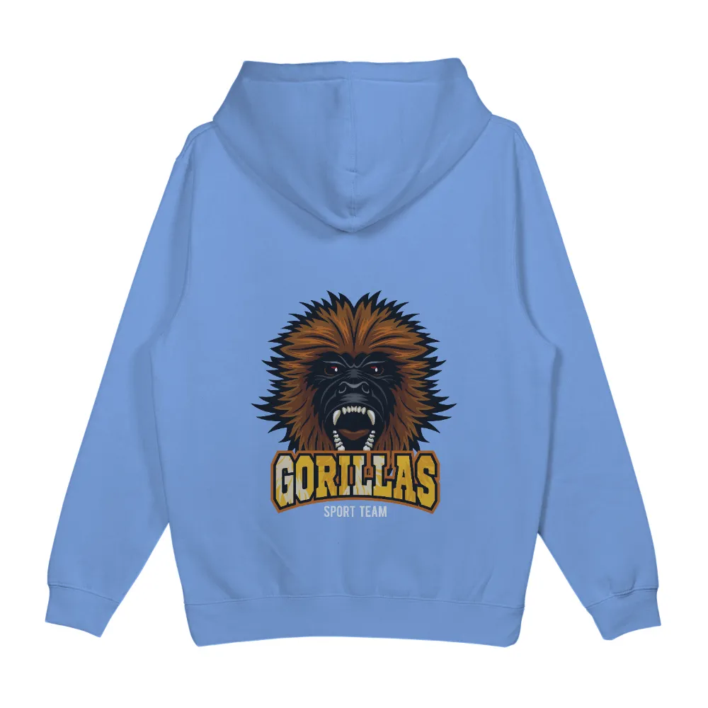 Custom Tee Shirts: Gorillas Mascot - Strength and Determination|charlotte mls team jersey