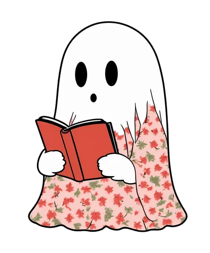 Custom T-Shirt Printing: Whisp the Literary Ghost