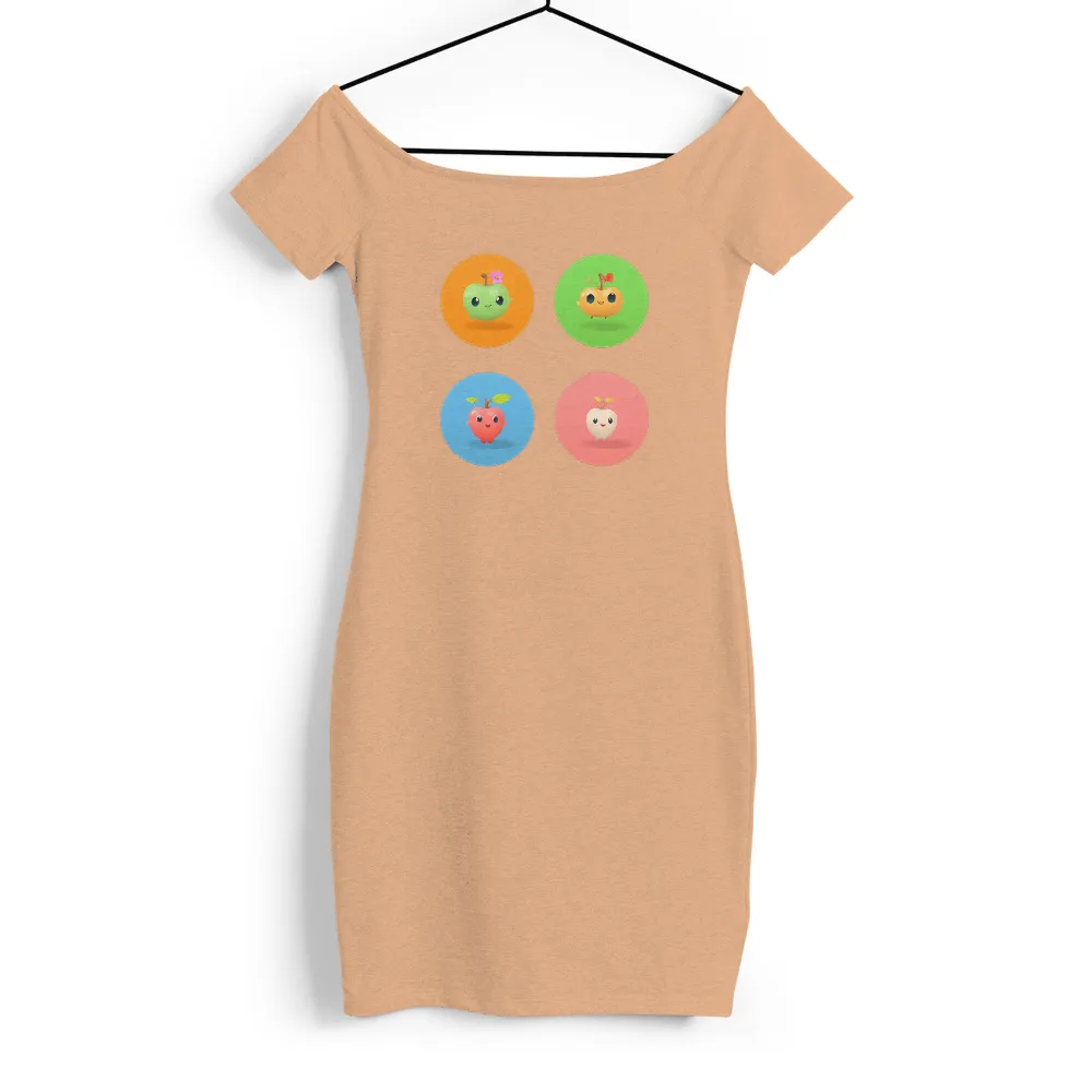 Tee Shirt Printing: Adorable Apple Characters - Artistic Designs|zumiez i love hot moms shirt