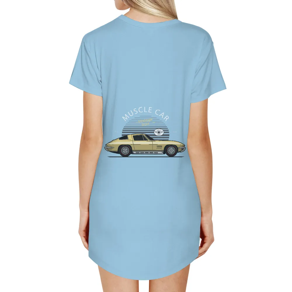 TShirt Printing: Muscle Car Vintage Iron - Built for Speed|hot rod and muscle car t shirts