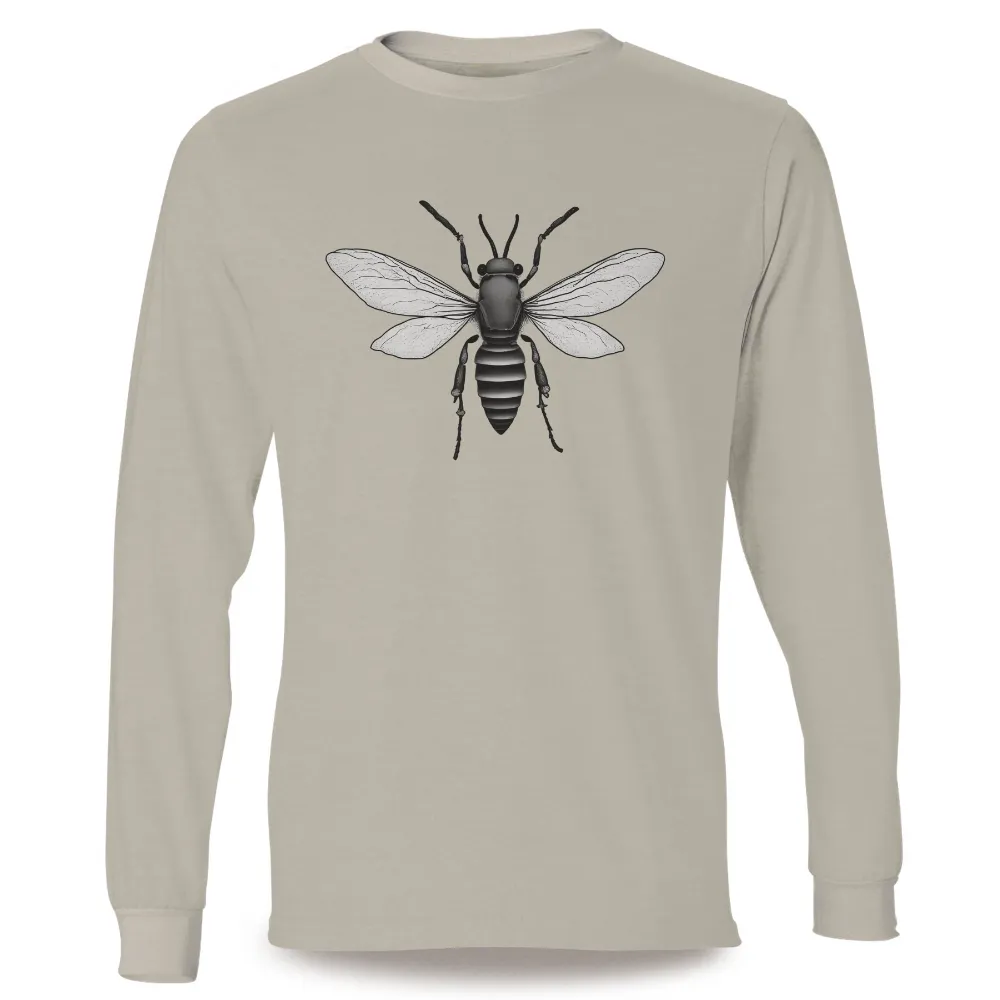 Shirts Graphic Tees | Bee Artwork T-Shirt| Nature-inspired design