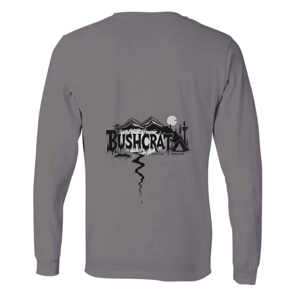 Bushcraft TShirt Design: Explore and Survive in the Wilderness|hot topic moon knight shirt