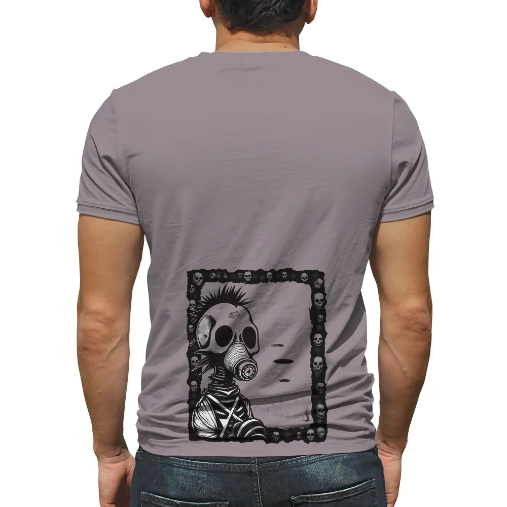 Custom T-Shirt Printing: The Survivor in Cyberpunk Darkness|dark souls mimic shirt