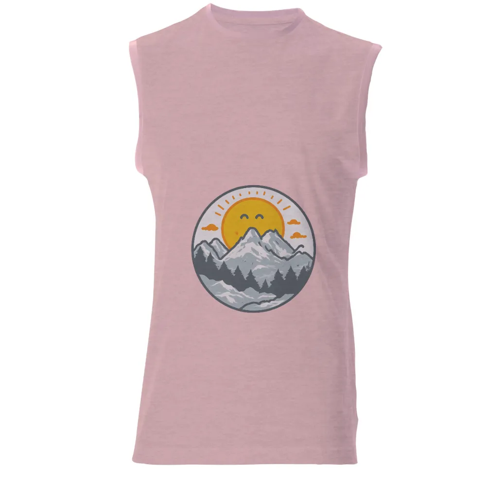 Mountain Nature Smile: Embrace Positivity and Strength through Art|adventure time dancing with monsters shirt