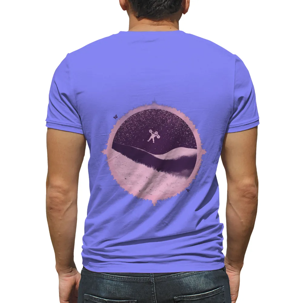 Customized Tee Shirts: Strength and Determination Under the Starry Sky|strength and honour t shirt