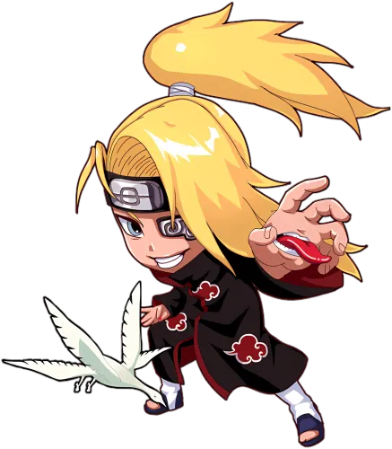 T-Shirt Printing: Deidara's Explosive Art - Anime Design