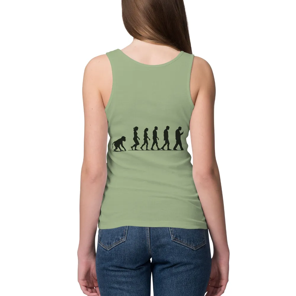 TShirt Design: Evolution of Human Posture in the Age of Technology