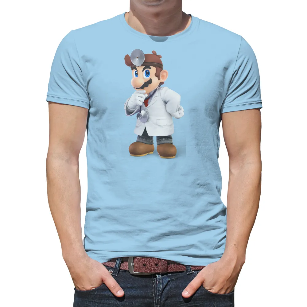 T-Shirts Custom: Dr. Mario Gaming Fun|patent pending mario shirt