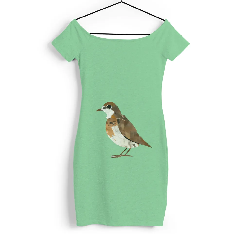 T-Shirt Printing: Bird of Resilience - Artistic Design|bird shirt 80s