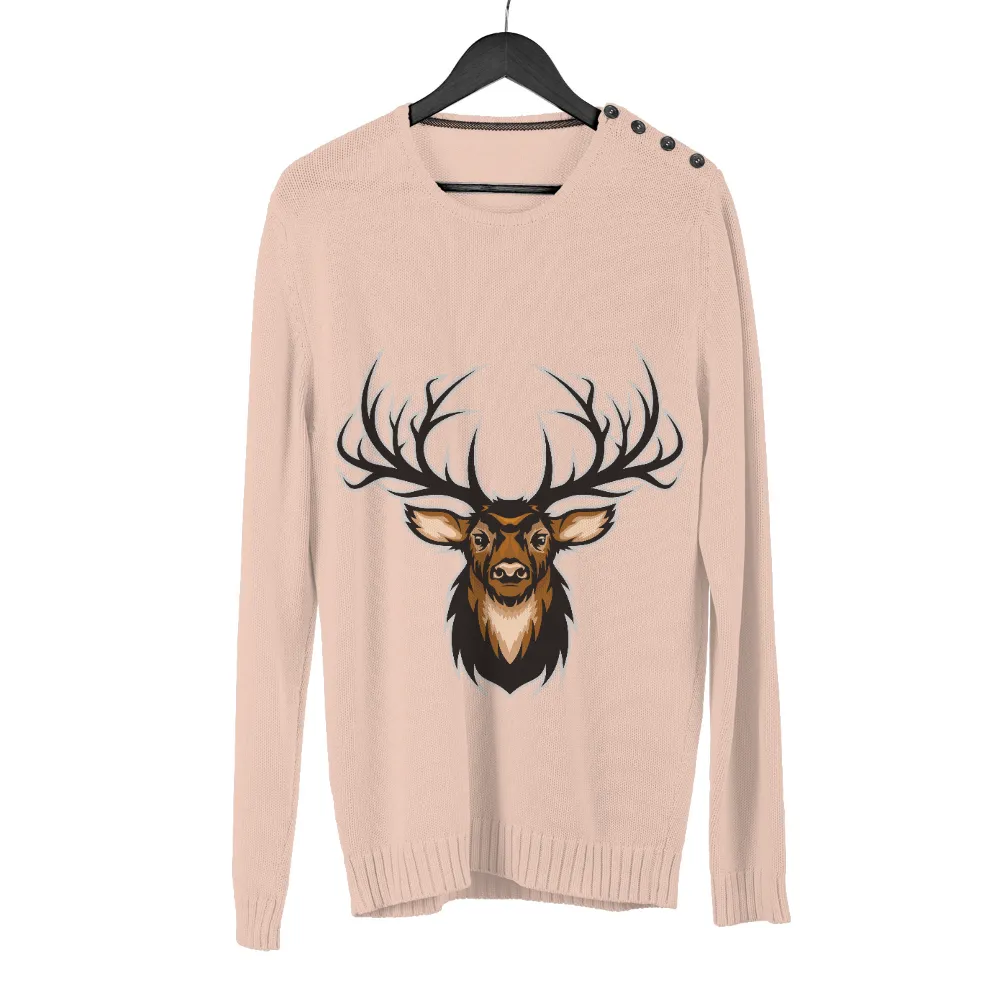 Forest Guardian: T-Shirt Printing Featuring Thorne the Deer|bear plus deer beer t shirt