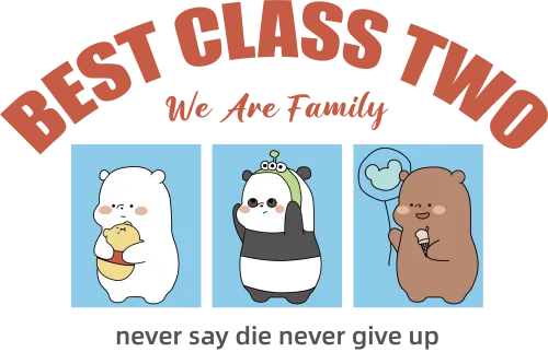 Custom Tee Shirts: Best Class Two - Friendship and Unity