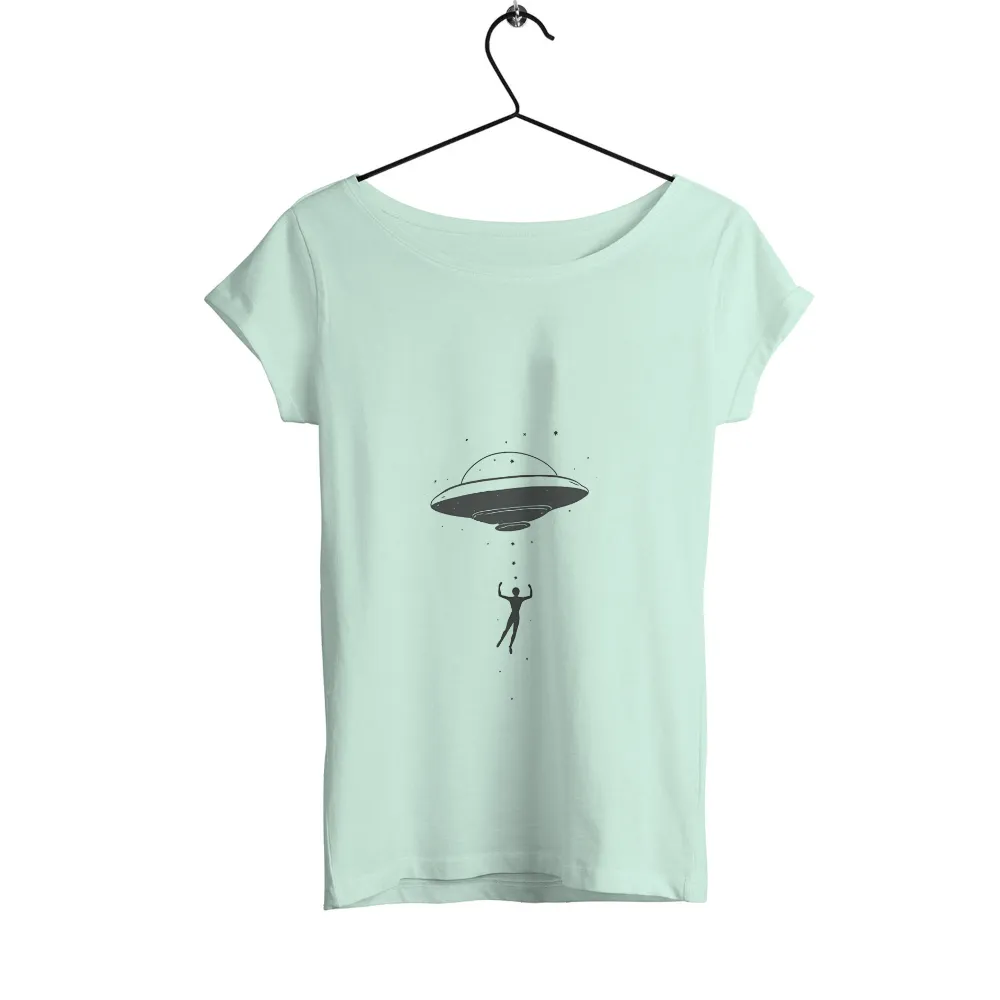 Shirts Graphic Tees: UFO Abduction - Explore the Unknown|alien shirt from euphoria