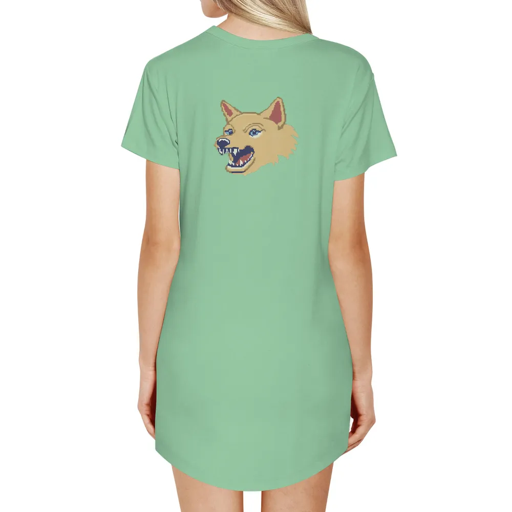 Customized Tee Shirts: PixelPup - Pixel Art Dog Design|fortnite dog shirt