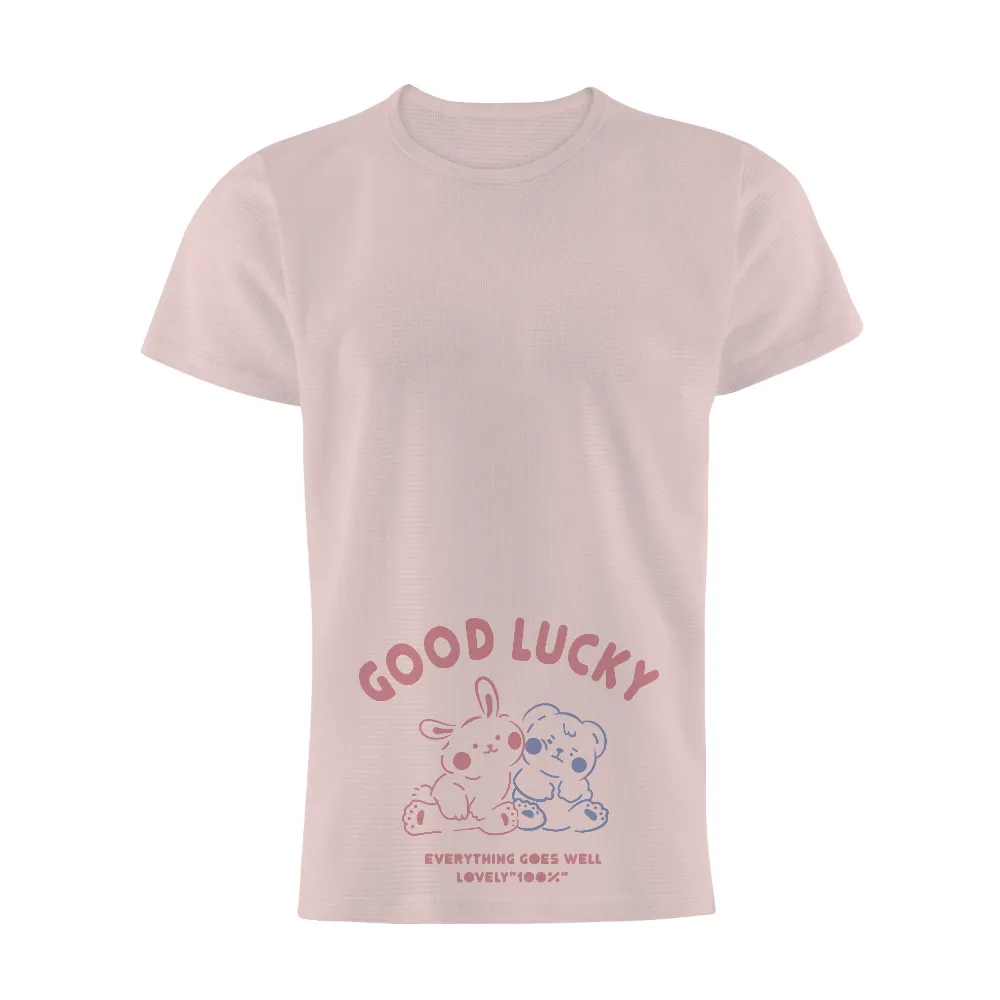 Tee Shirts Printed: Good Lucky Friendship - Everything Goes Well|adventure time death in bloom shirt