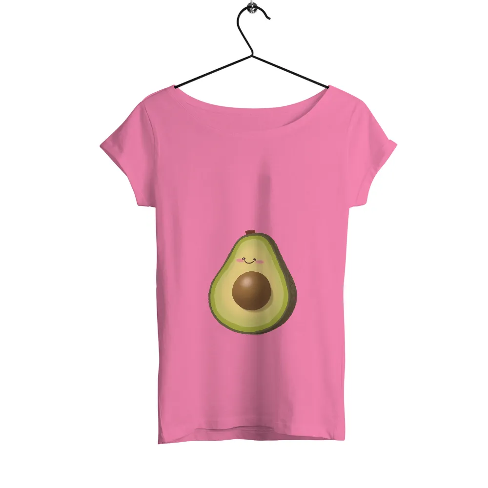 T-Shirts Custom: Cute Avocado Design - Spread Joy and Positivity|cute shirts for mothers day