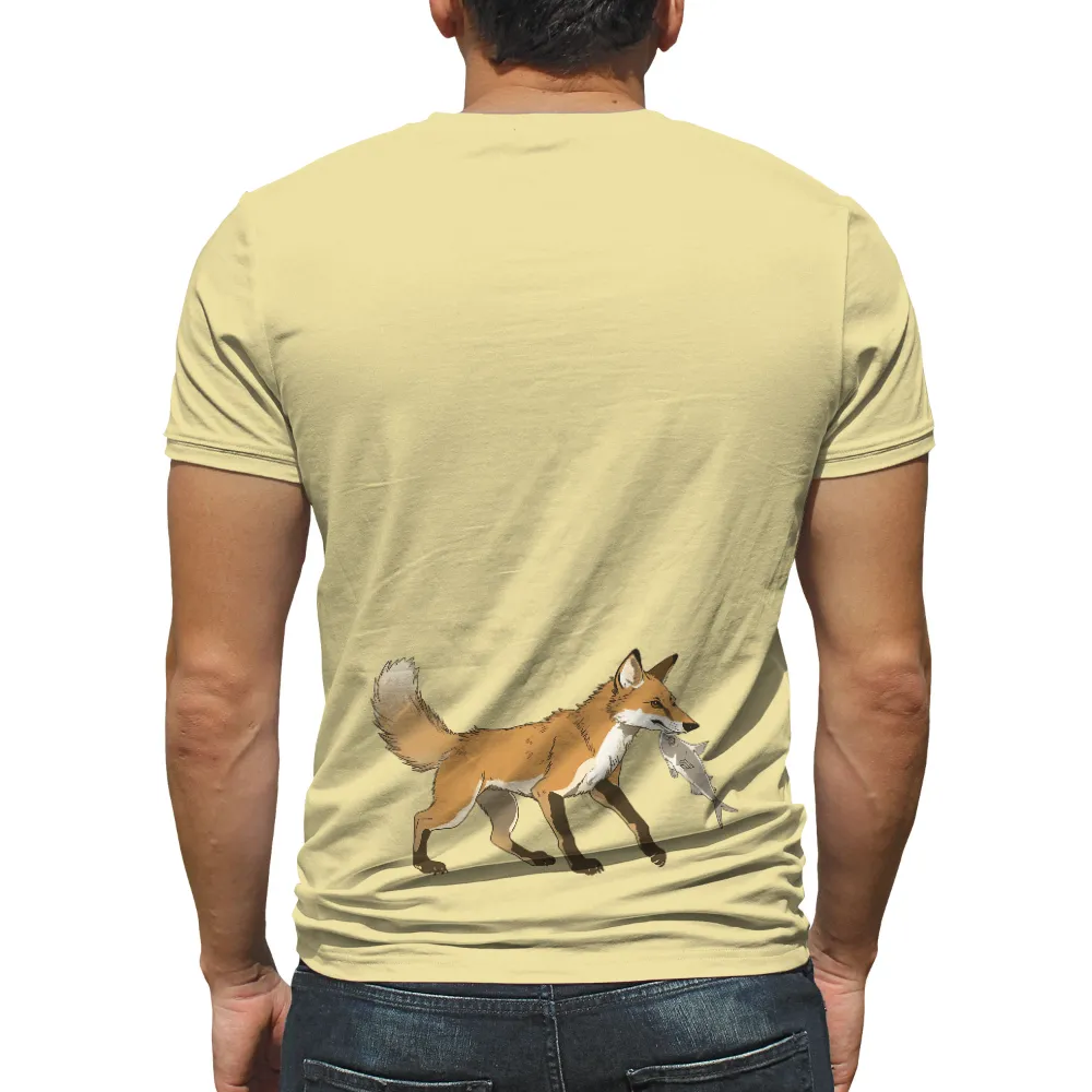 T-Shirts Custom: Finn the Fox - Clever Survival Design|pokemon forest shirt