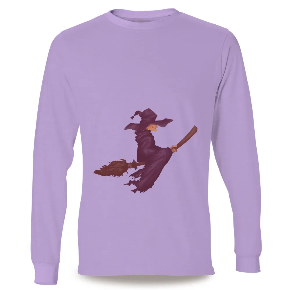 Customized Tee Shirts: Elara the Witch - A Symbol of Hope and Protection|hang ten ladies sun protection tee