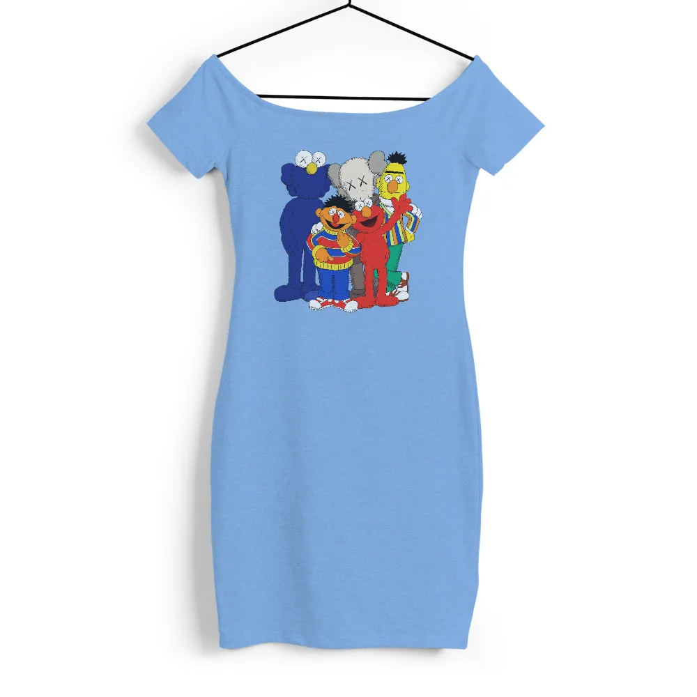 Custom T-Shirt Printing: Sesame Street Meets KAWS - Pop Culture Fusion|kaws joker