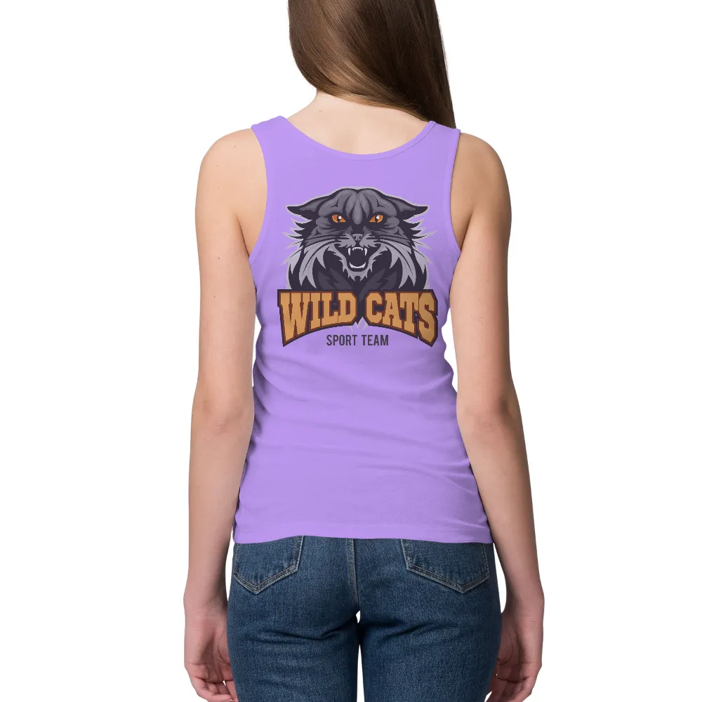 Wildcats Sport Team Shirts Graphic Tees: Unleash Your Inner Wildcat|reign forest fronds camp shirt