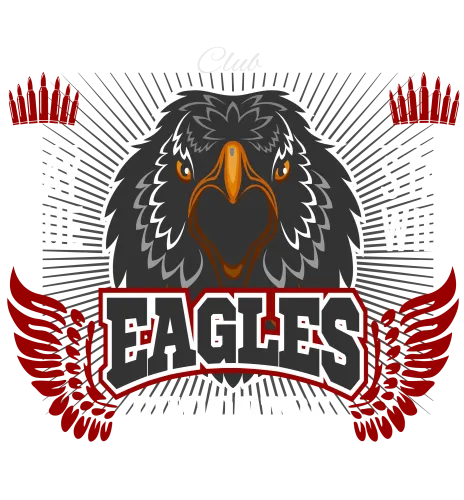 Tee Shirts Printed - Eagles Choppers: Stay True, Stay Wild