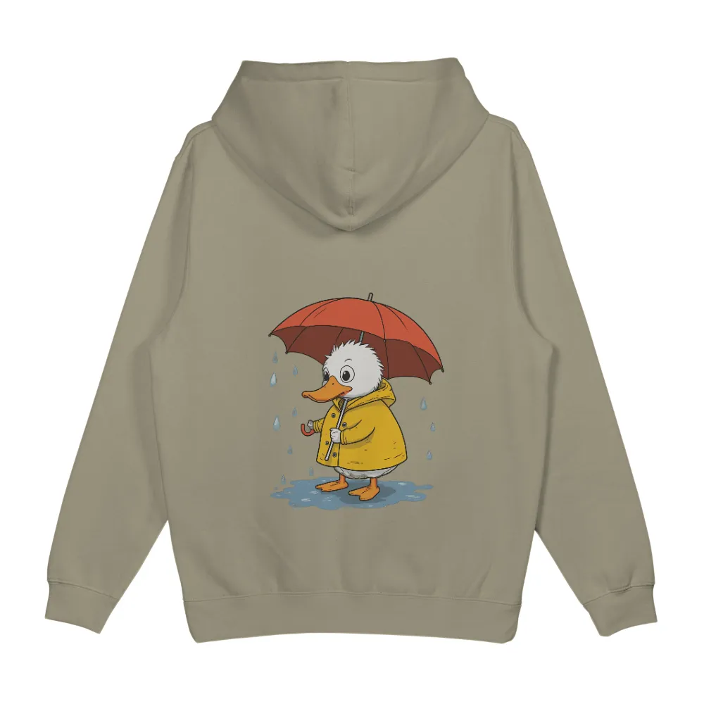 T-Shirts Design: Quack's Rainy Day Adventure|duck and cover long sleeve t shirts