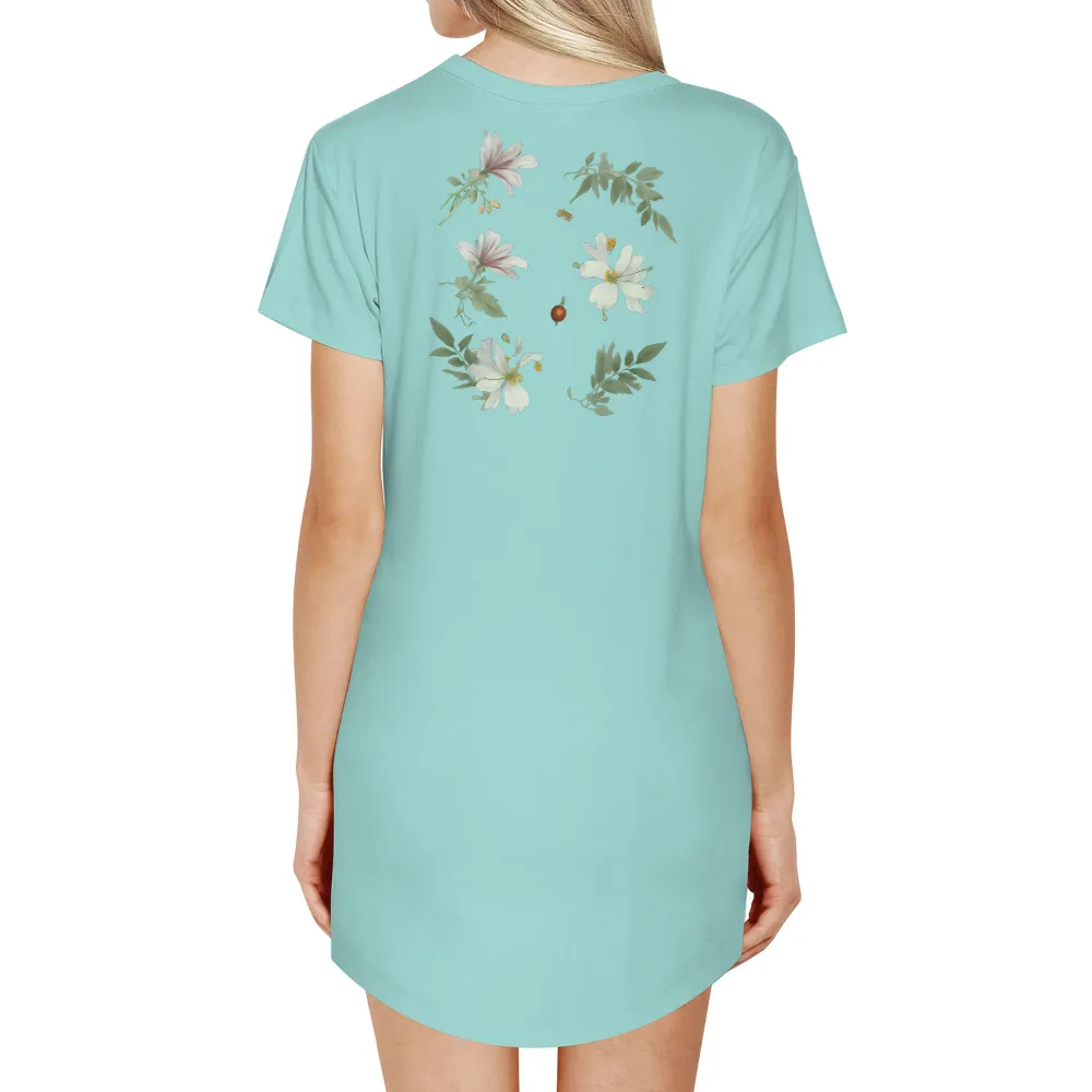 T-Shirt Printing: Spring Flowers - Nature's Harmony|spring tshirt jbc