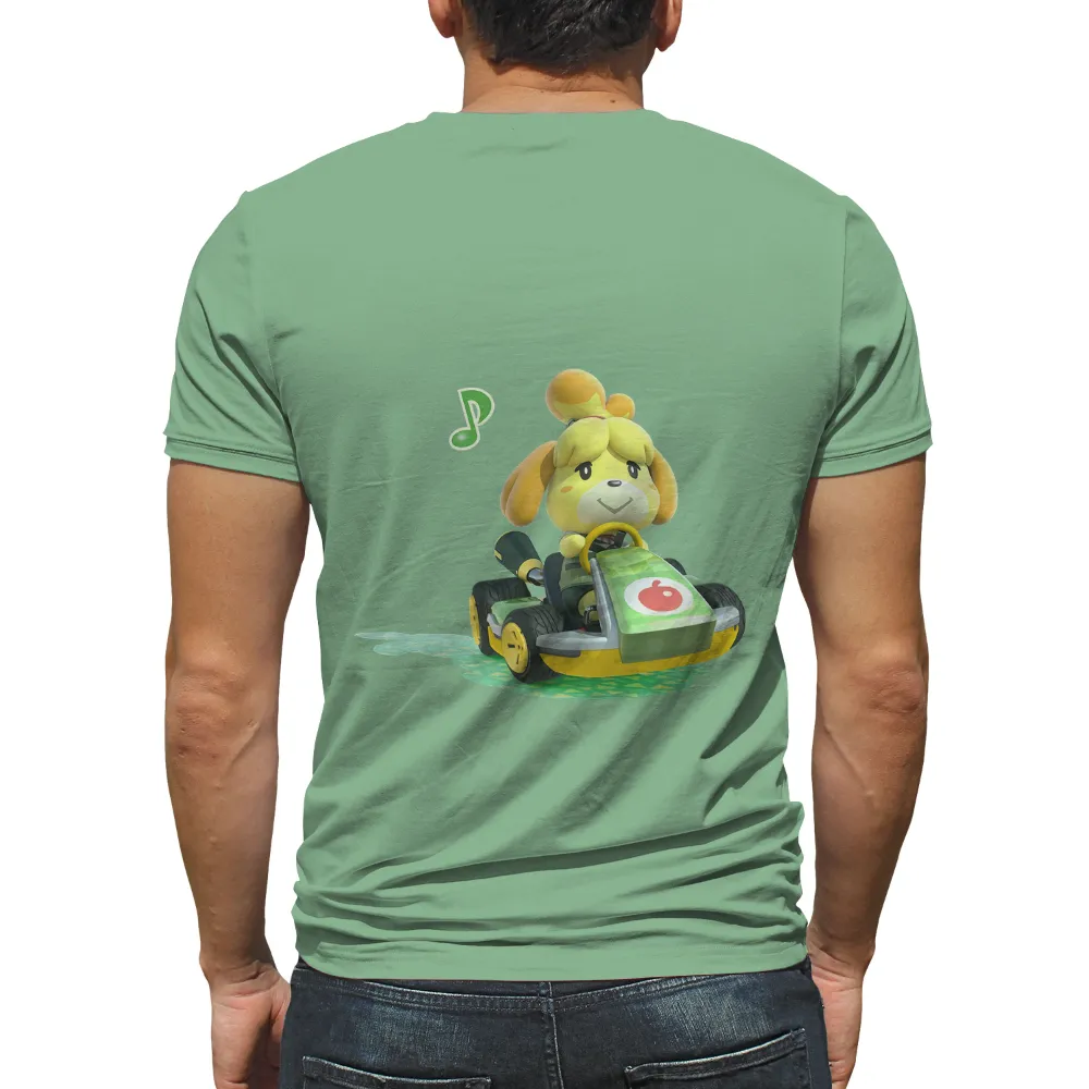 Tee Shirt Printing: Isabelle's Go-Kart Adventure in Animal Crossing|old navy animal crossing shirt