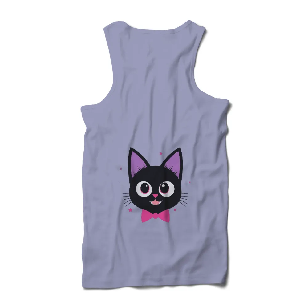 Whiskers the Cat: A Playful T-Shirt Design|cartoon graphic drop shoulder tee