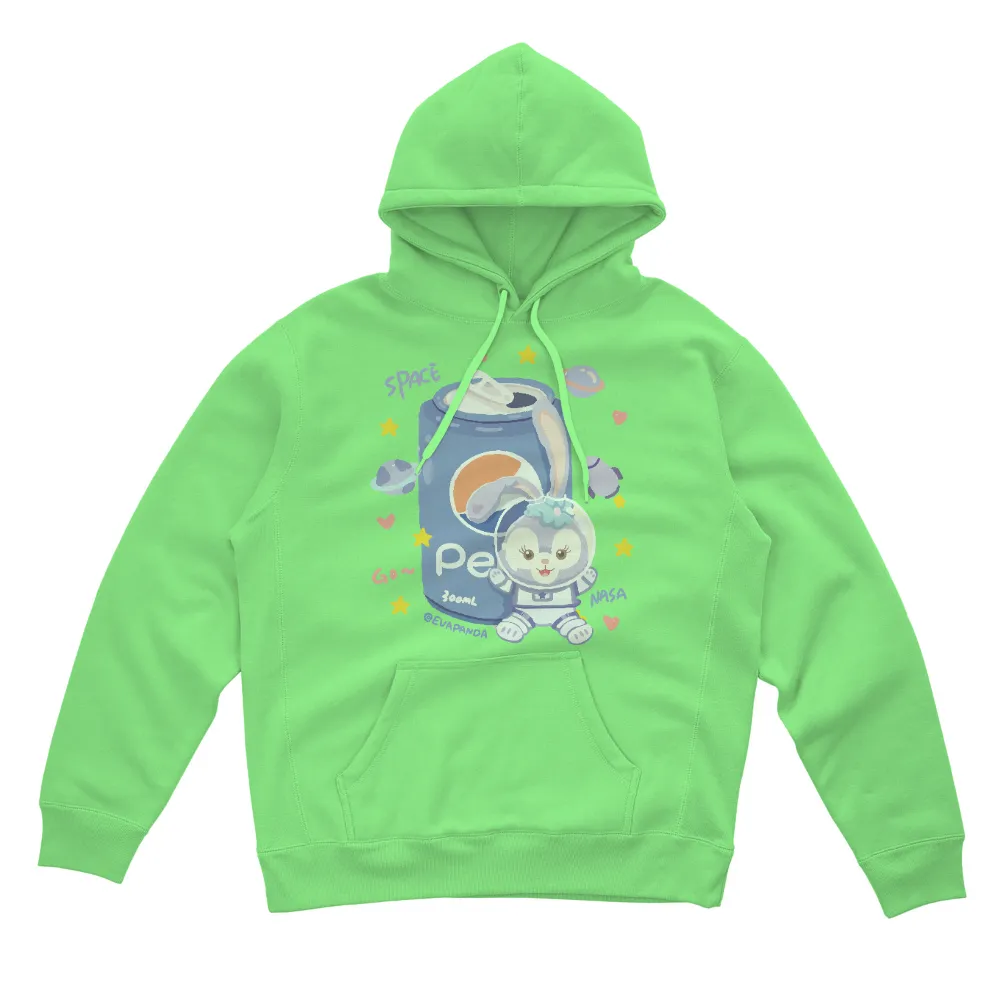 Tee Shirt Printing: Bunny Astronaut in Space Adventure|space jam 2 birthday shirts