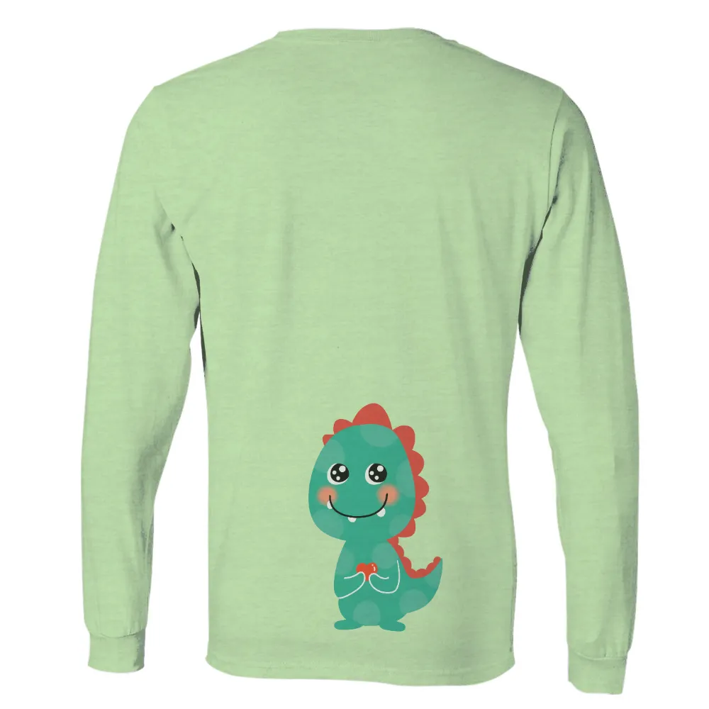 Custom T-Shirt Printing: Dino's Heart of Love|heart shirts for valentine's day