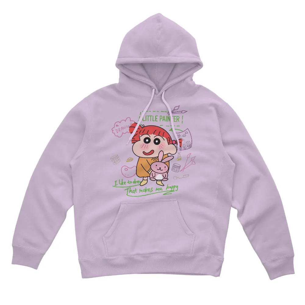 T-Shirts Custom: Little Painter - Drawing Happiness and Imagination|t shirt design drawing easy