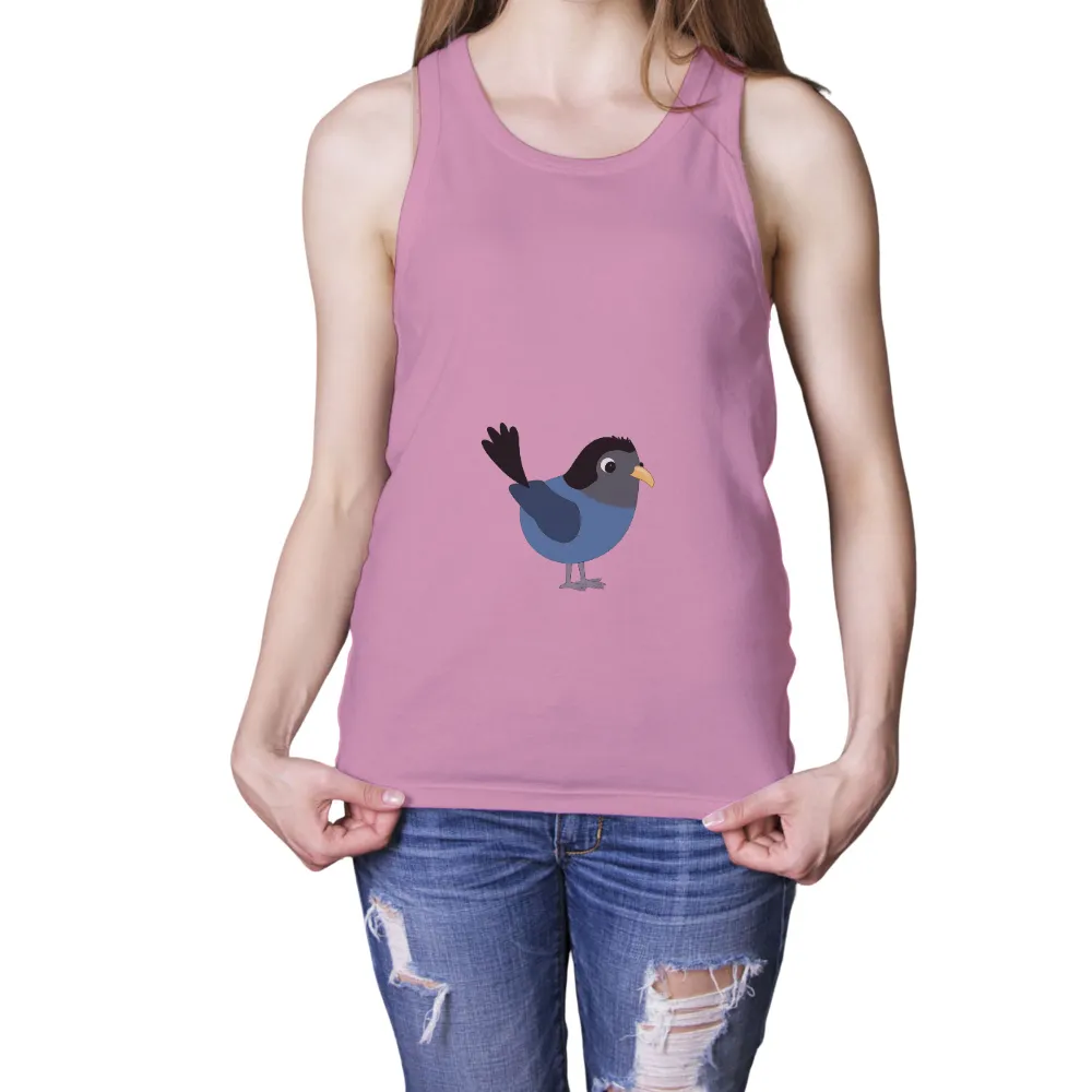 Shirts Graphic Tees: Bluey the Friendly Bird|manoah blue jays jersey