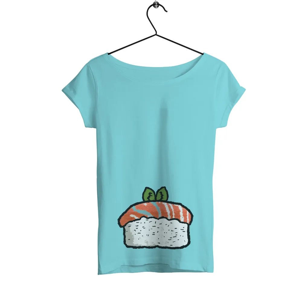 Tee Shirts Printed: Savor the Simple Joys with Sushi Art|most popular t shirt colors 2022