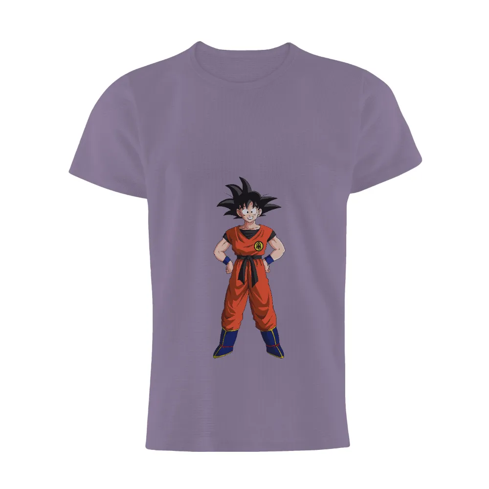 TShirt Design: Goku - Iconic Fighter from Dragon Ball|onnit street fighter t shirt