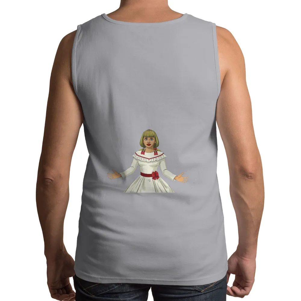 Tee Shirt Printing: Embrace Childhood Nostalgia with Animated Character Design| blonde hair