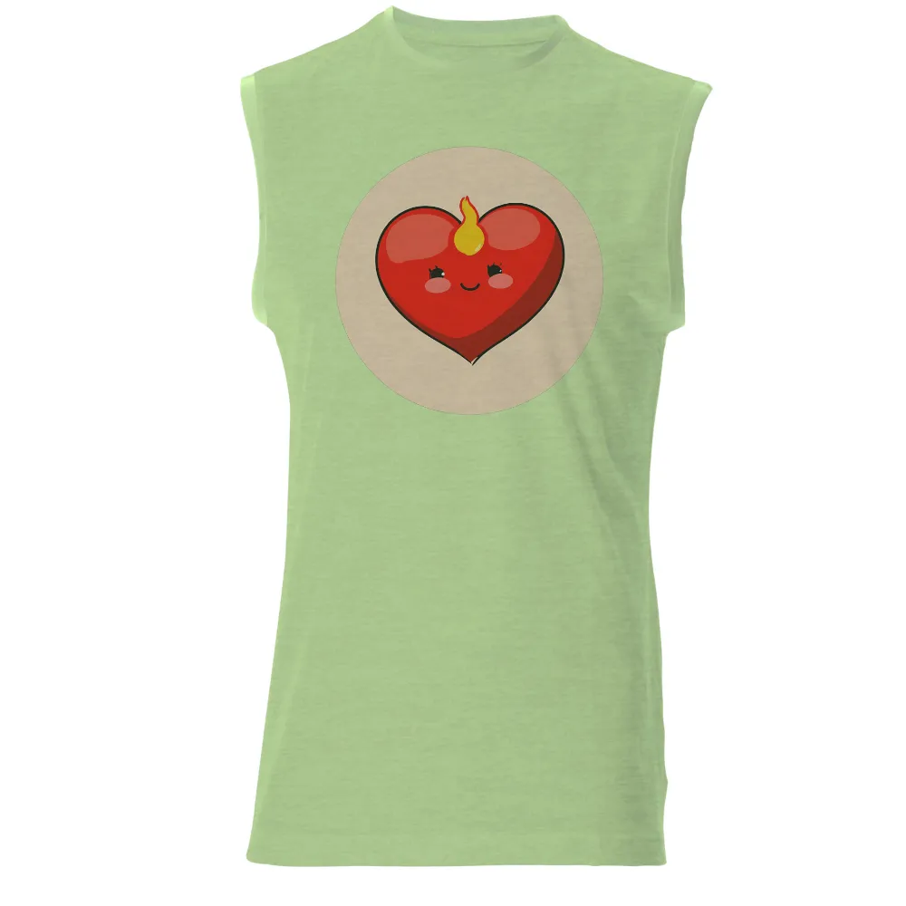 Custom T-Shirt Printing: Heart of Passion - Artistic Design|roblox t shirt heart