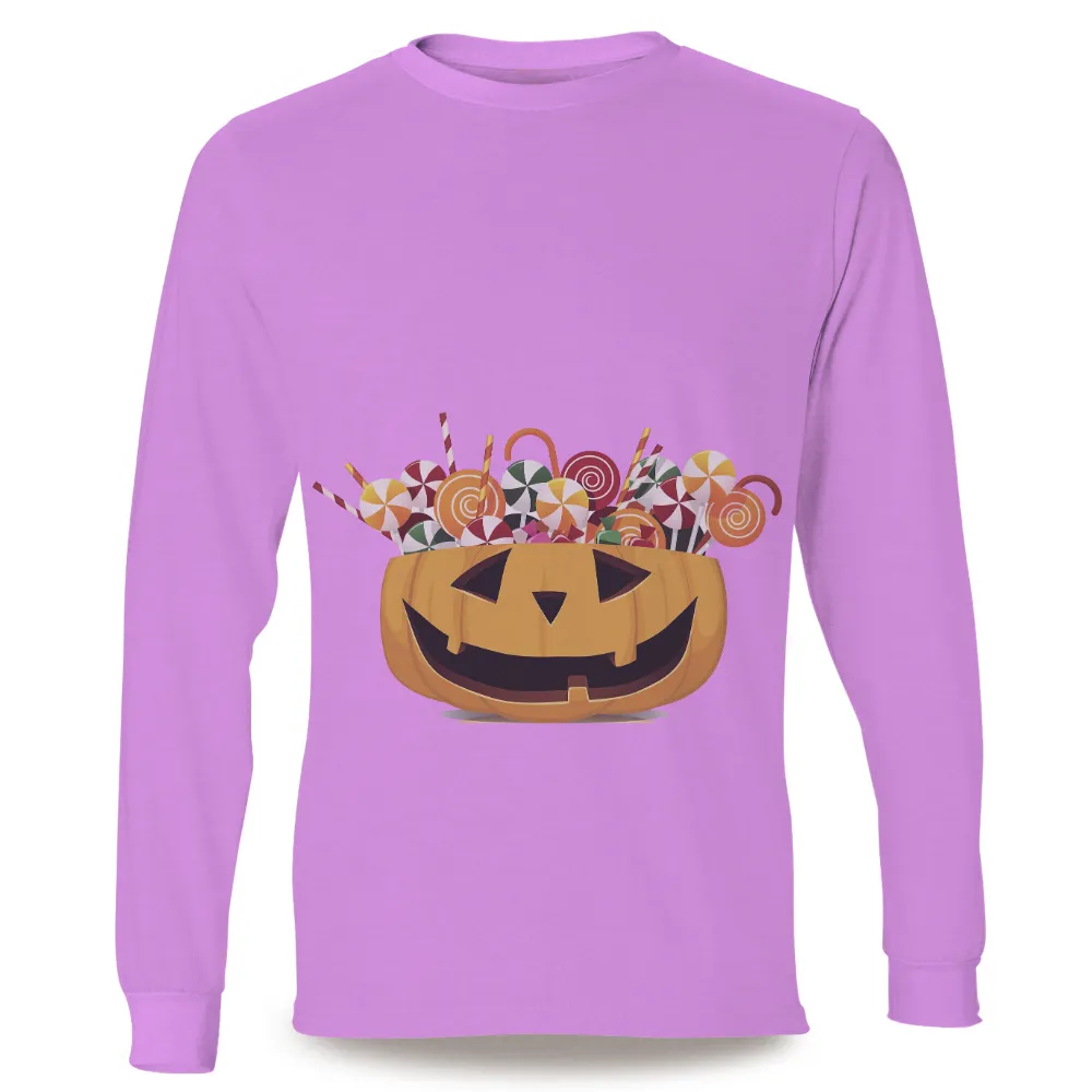 Custom Tee Shirts: Halloween Pumpkin Candy Basket|just do it halloween t shirt