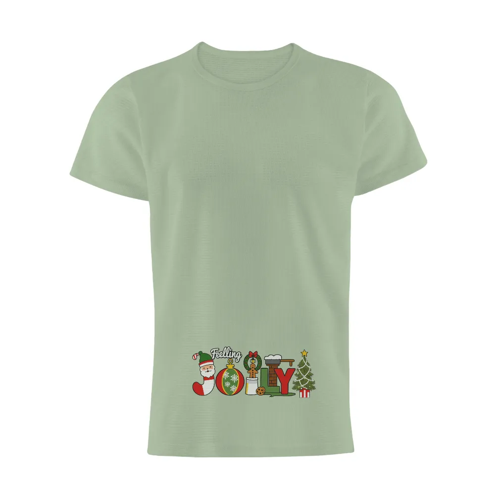 TShirt Printing: Feeling Jolly - Christmas Spirit| Christmas tree