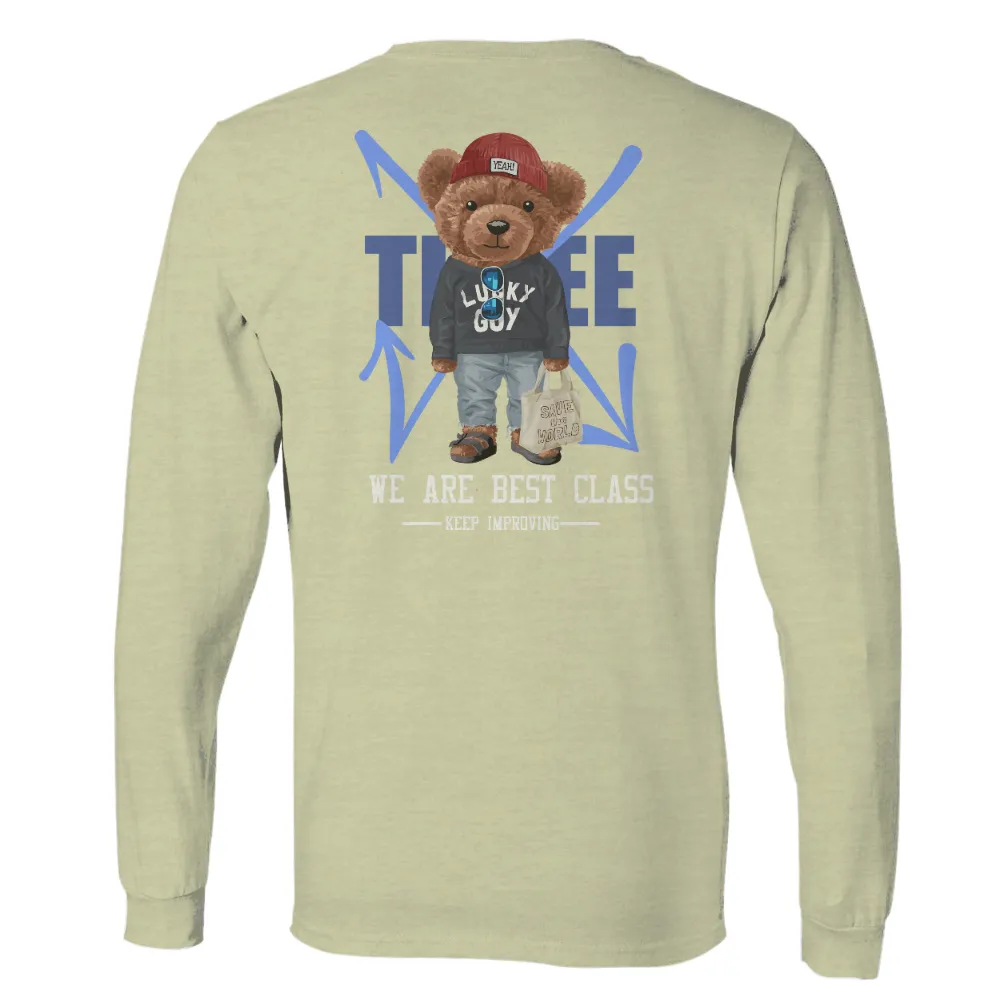 TShirt Design: Max the Teddy Bear - Spread Joy and Save the World|money shirt fashion nova