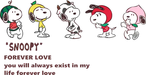 Snoopy T-Shirt Printing: Forever Love in Diverse Costumes