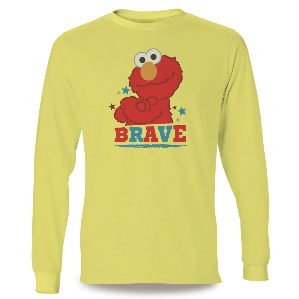 TShirt Design: Red Monster Flexing - Brave and Cheerful|dallas stars twitter