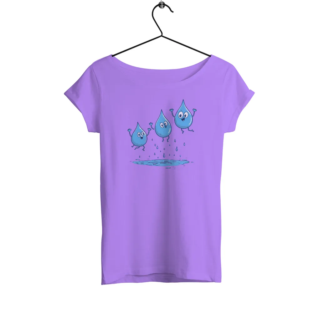 T-Shirts Custom: Water Droplets Adventure - Friendship and Unity|i love drinking pool water shirt