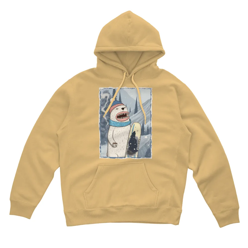 T-Shirts Custom: Boris the Snowboarding Polar Bear|roblox winter t shirt