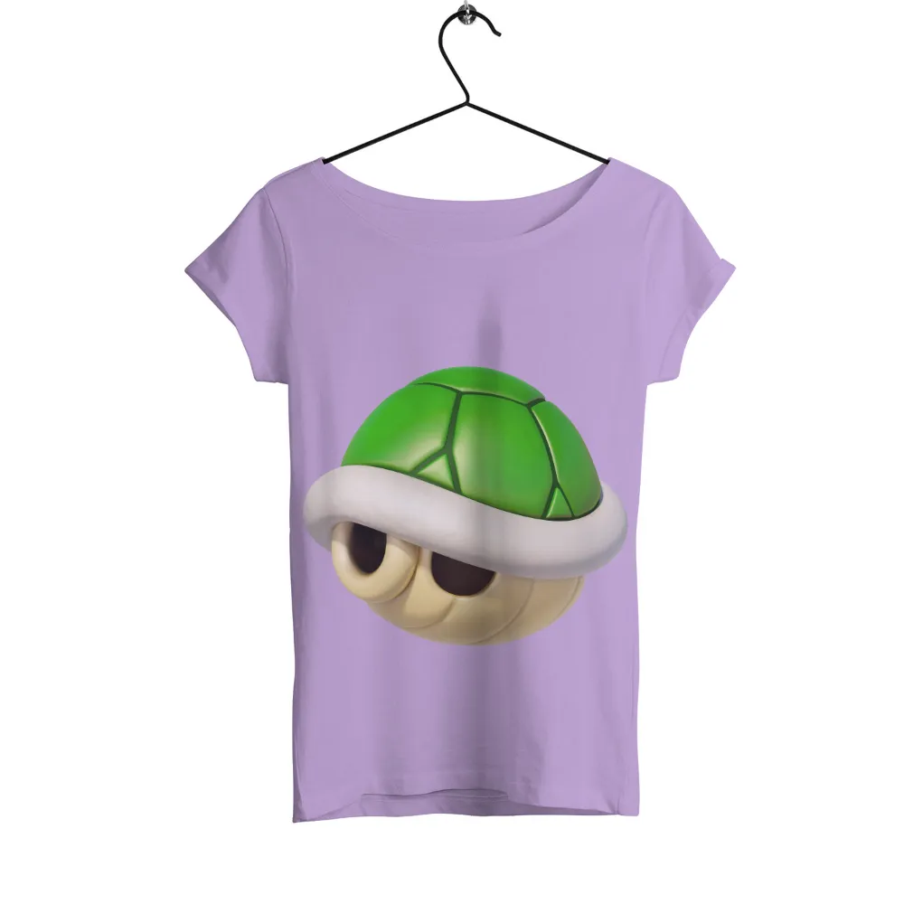 Graphic Tees: Iconic Green Shell from Mario Kart|video game valentine shirt