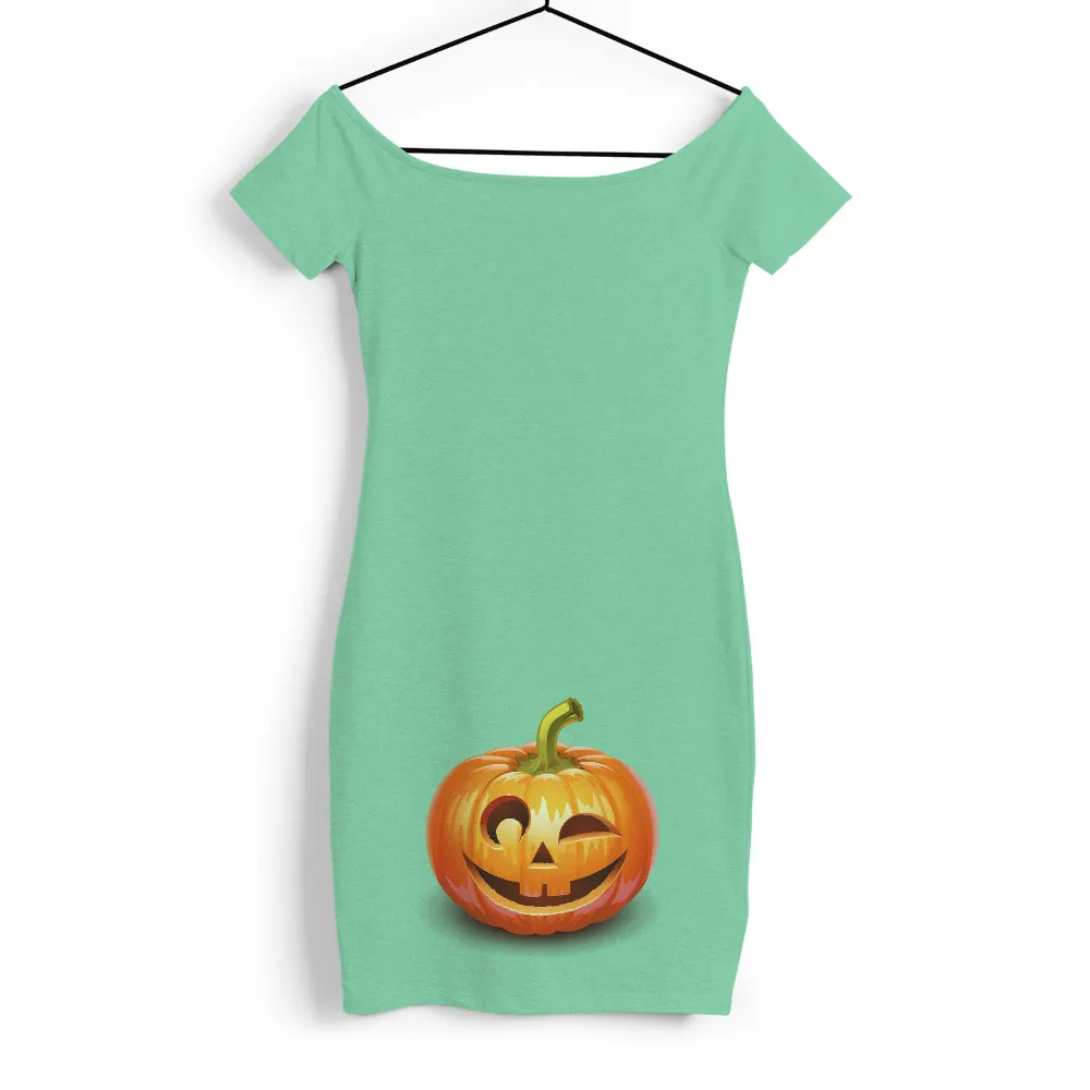 Customized Tee Shirts: Whimsical Halloween Jack-O-Lantern Design|neon festival t shirt