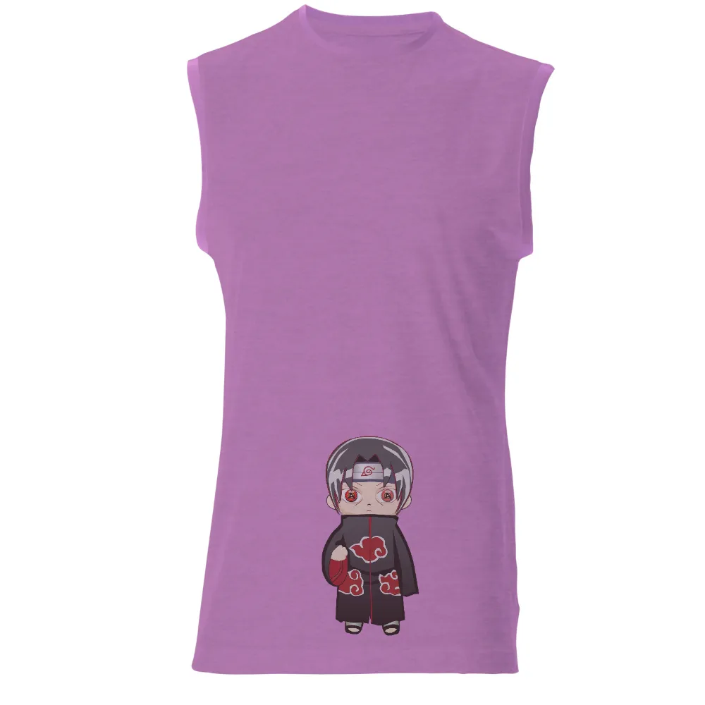 Graphic Tees: Itachi Chibi - Naruto Anime Design|naruto shippuden men's short sleeve graphic tee