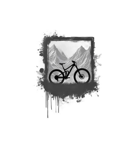 Custom T-Shirt Printing: Vintage Mountain Bike Adventure