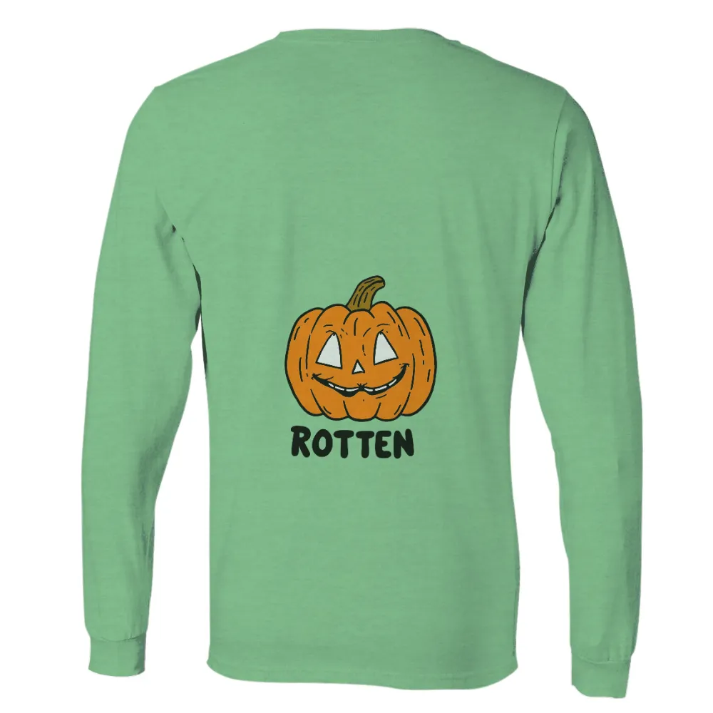 T-Shirts Custom: Rotten Pumpkin - A Mischievous Halloween Design|fun squad t shirt youtube