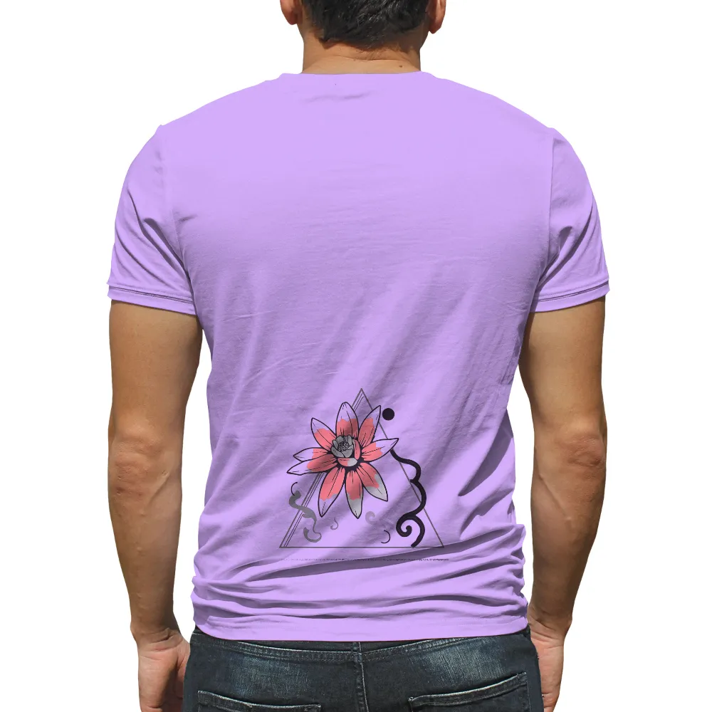 Lotus Bloom: T-Shirt Printing | Spiritual Growth & Enlightenment| enlightenment