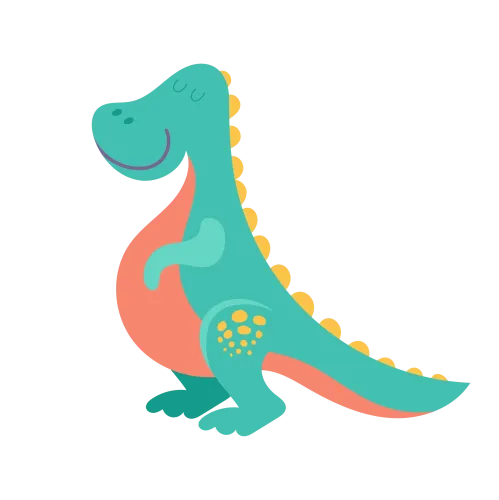 Customized Tee Shirts: Spread Joy with Friendly Dino